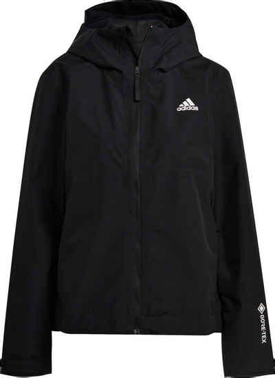 adidas regenjacke schwarz damen|adidas Sportswear Regenjacke / wasserabweisende Jacke.